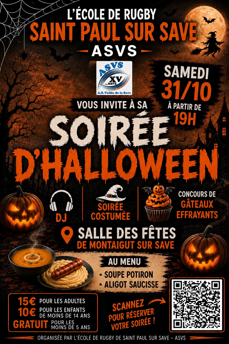 Soirée Halloween